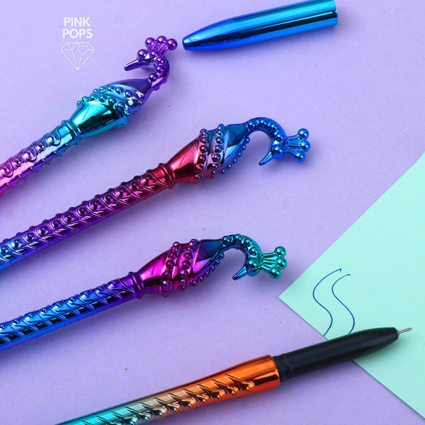 Peacock Multi Colour Gel Pen