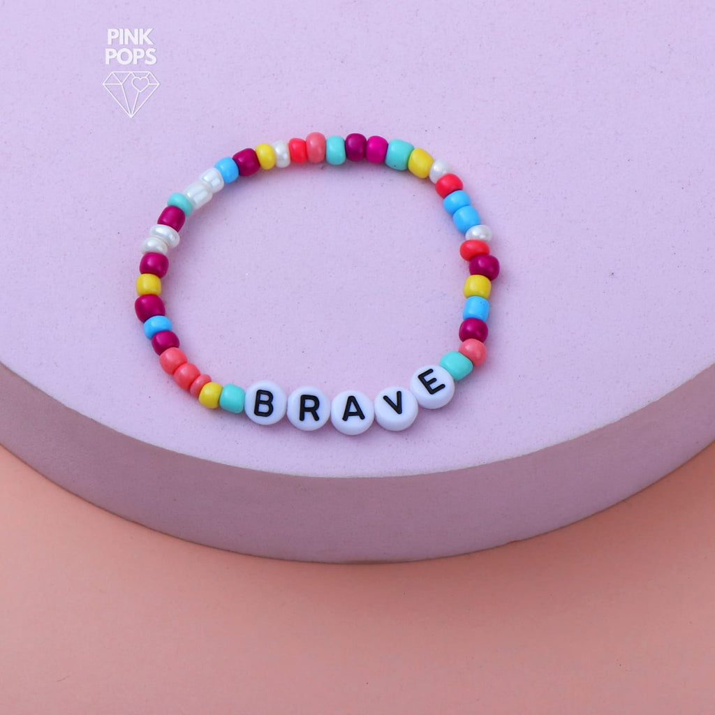 Colourful Beads Brave Bracelet