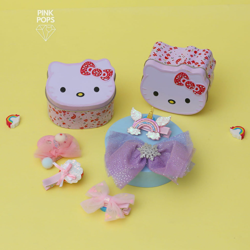 Floral Hello Kitty Storage Box Deal 47 in 1