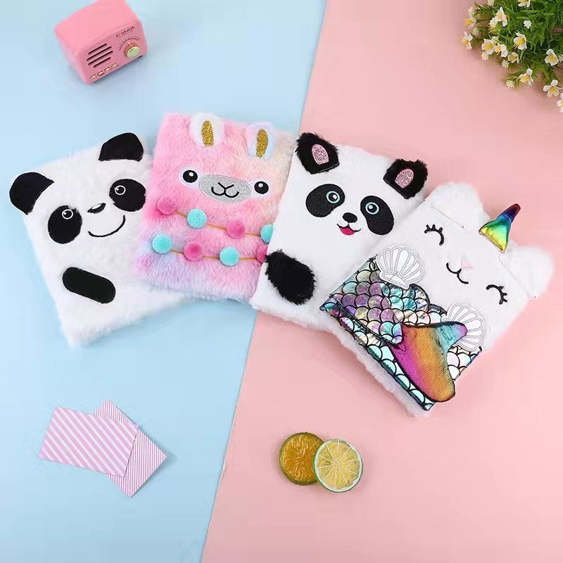 Endearing Plush Notebooks