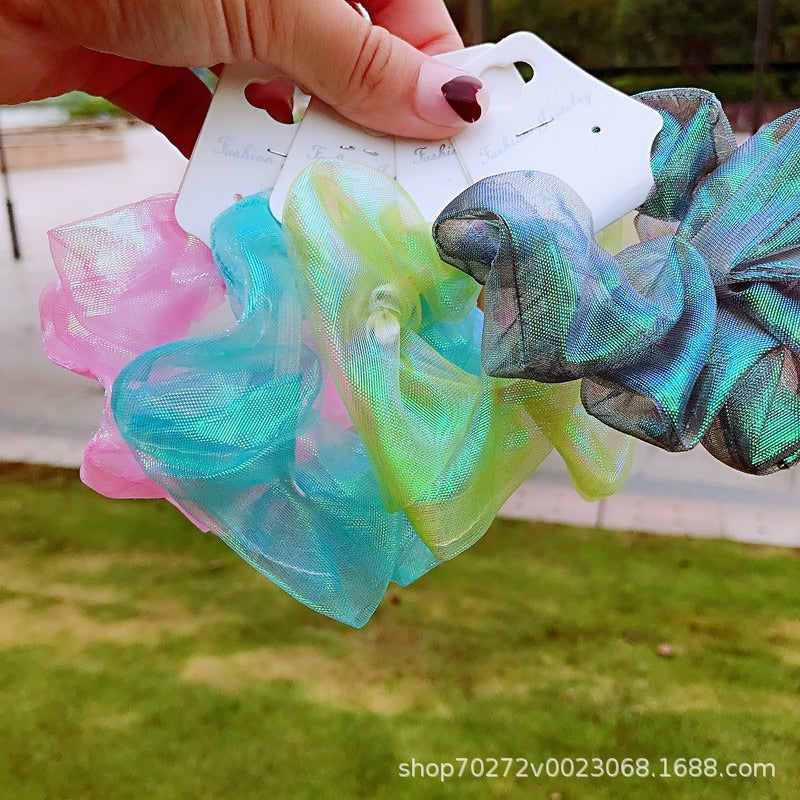 Holographic Net Scrunchies