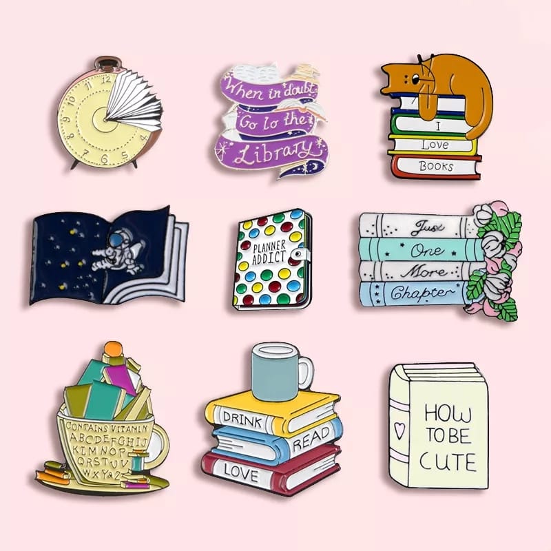 Time Clock Enamel Pin – pinkpops.pk
