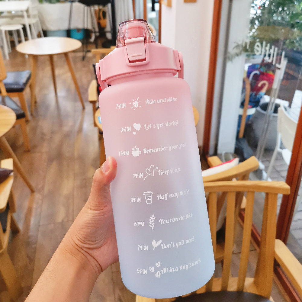Gradient Color Premium Water Bottle 2-L